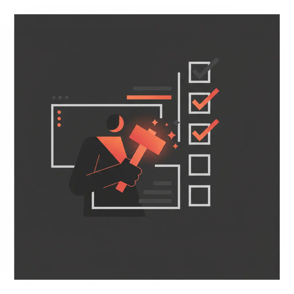 Checklist / mise en place